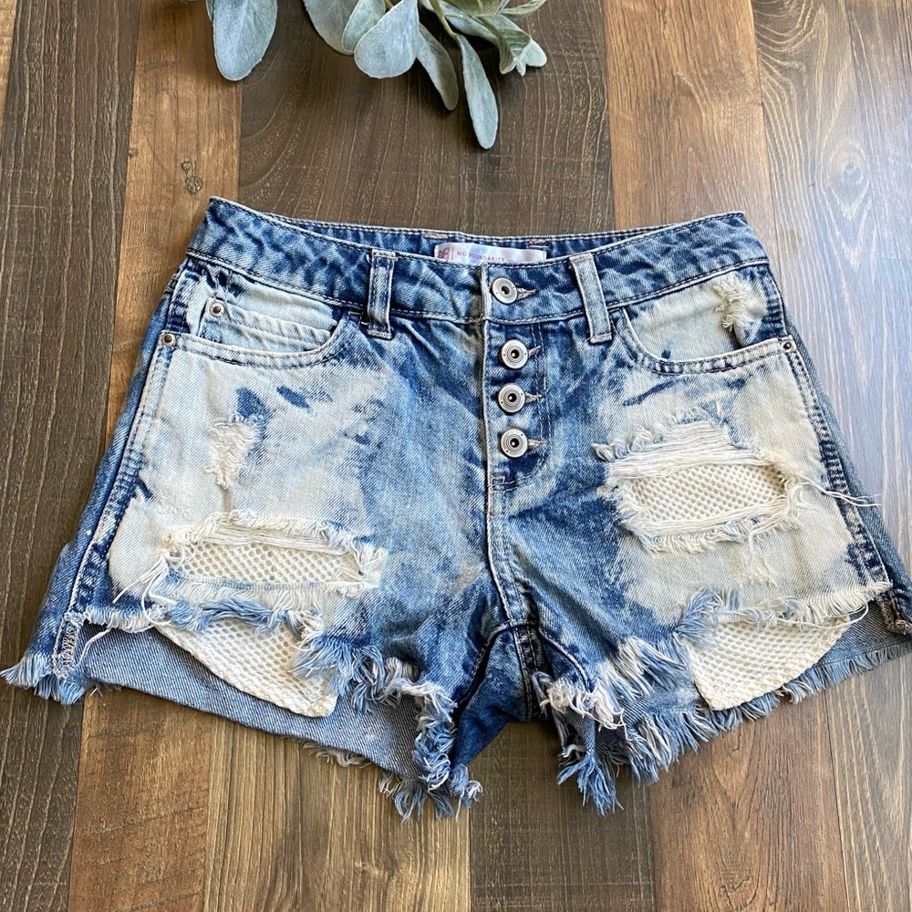 Junior jean shorts size 1